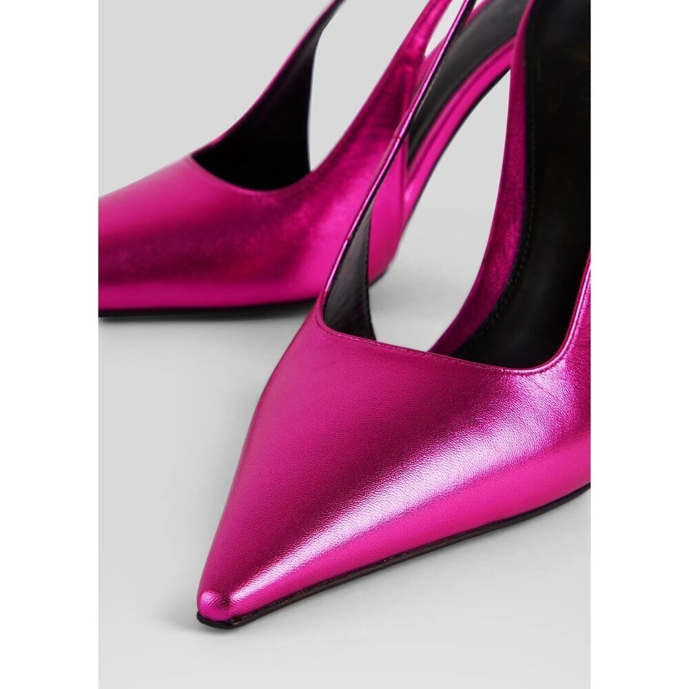 retrofete Cindy Slingback Heel Metallic Pink Womens Size 39 US 8 - Picture 5 of 16